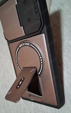 Husa Lux Stand Ultra Hybrid Samsung S25 Ultra,cu stativ! (si cadouri) - imagine 2