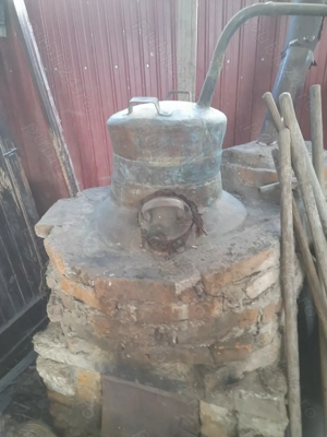 vând cazan țuică de 120 litri 