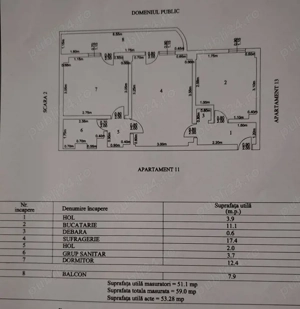 Apartament 2 camere semidecomandat   Zona 5 Călărași - imagine 8