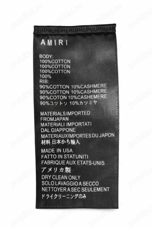 Blugi AMIRI negri distressed