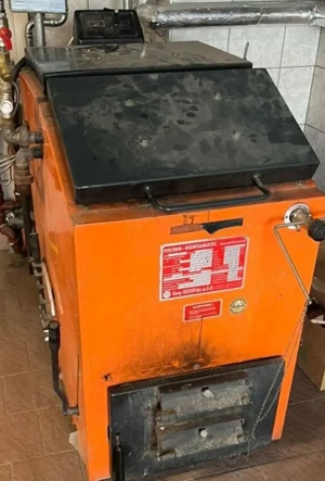 Centrala (cazan) pe lemne si carbuni 