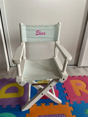 Scaun de Lemn cu Panza