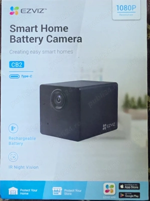 Camera IP EZVIZ CS-CB2, 2 MP, 2,8 mm, IP20, suport MicroSD pana la 512 G - imagine 3
