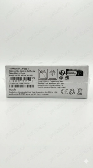 Apple Airpods Generatia 4 - imagine 3