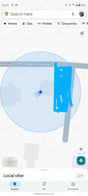 Teren  intravilan Ciorogirla 600mp d:15mp 50E mp current apa canal
