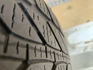 Set Jante aluminiu BMW seria1 5x120 cu cauciucuri de iarna 195/55/r16 - imagine 4