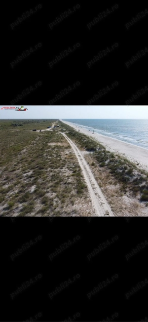 Teren de vanzare Vadu, prima linie 5000mp - drum de acces pe plaja - imagine 3