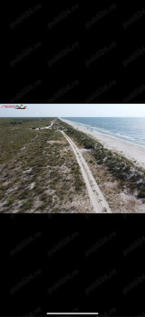 Teren de vanzare Vadu, prima linie 5000mp - drum de acces pe plaja - imagine 2