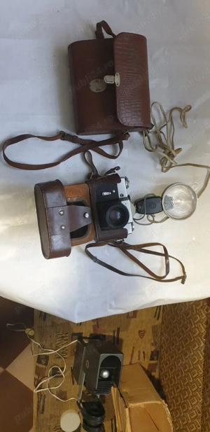 aparat foto cu blitz zenit 8 - imagine 2