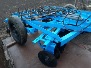 Vând disc agricol cu 6 talere și doua grape - imagine 2