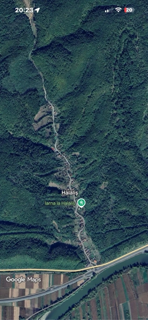 Vând teren intravilan 540 m  + curent și apă   Hălăliș - imagine 7