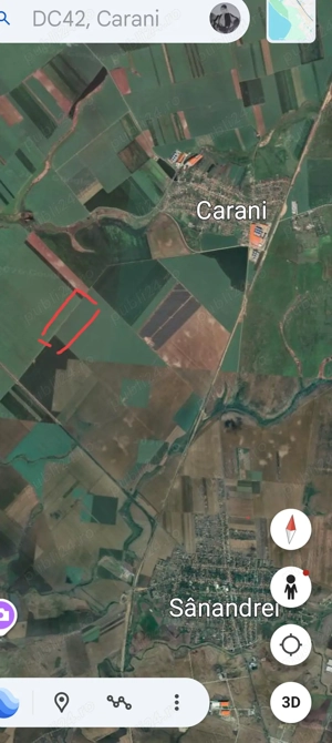 Teren Sanandrei 12500MP Industrial -rezidential  Deschidere 220m - imagine 2