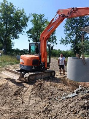 Excavator doosan dx 62r 6 tone - imagine 5