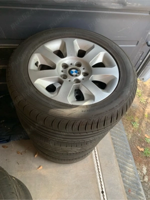 Set jante aluminiu BMW Seria 5 + cauciucuri de vară – 5x120, 225/55 R16 - imagine 5