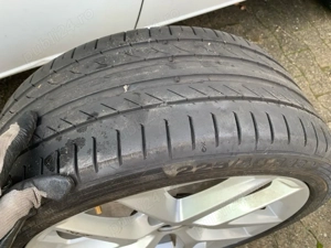 Roată de rezervă din aluminiu VAG – 5x112, Continental 225/40 R18, vară - imagine 3