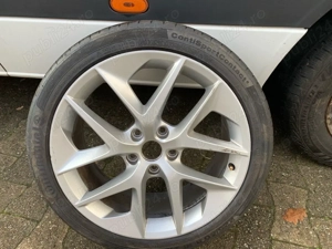 Roată de rezervă din aluminiu VAG – 5x112, Continental 225/40 R18, vară - imagine 2