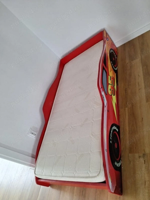 Cadru pat + saltea - imagine 3