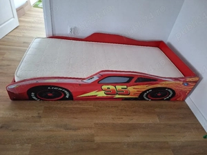 Cadru pat + saltea - imagine 2