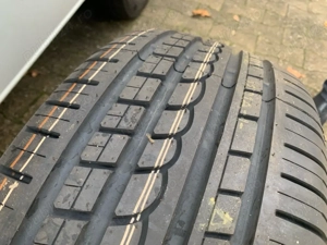 Jantă aluminiu original VW 18” + cauciuc Pirelli P Zero nou – 5x112 - imagine 3