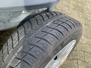 Set roți iarnă BMW Seria 1 – jante tablă 5x120 + Michelin 195/65 R15 - imagine 4