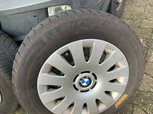Set roți iarnă BMW Seria 1 – jante tablă 5x120 + Michelin 195/65 R15 - imagine 3