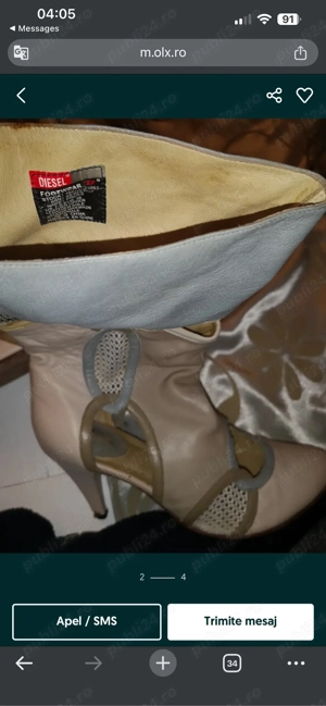 Cizme Diesel Vintage 