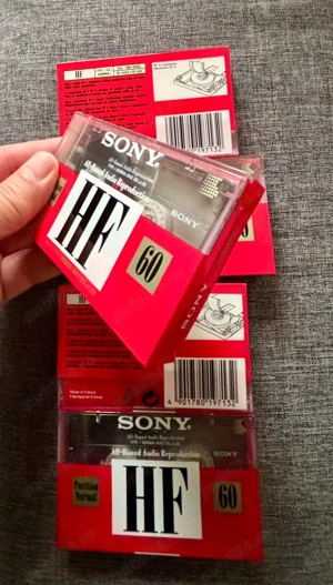 Casete Sony, originale noi, sigilate