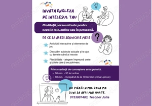 Engleză pe înțelesul tău   cursuri personalizate, online sau în persoană
