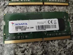 DDRAM 4 de 4G laptop 