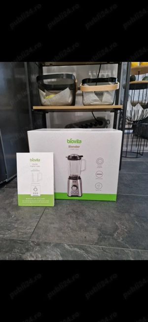 Vând robot de bucătărie + râșniță Biovita. - imagine 3