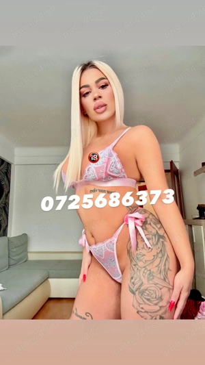  blondă siliconată poze reale 100%%%  - imagine 2