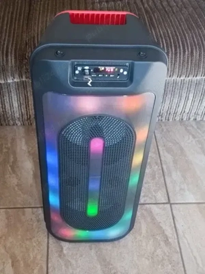 Boxa portabila bluetooth, usb, radio... baterie ok - imagine 2