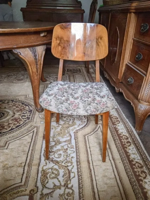 Set 4 scaune lemn stil danez scandinav retro vintage