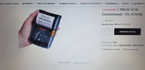 Imprimanta termica mobila portabila Bixolon Model PR10130 Orderman - imagine 4