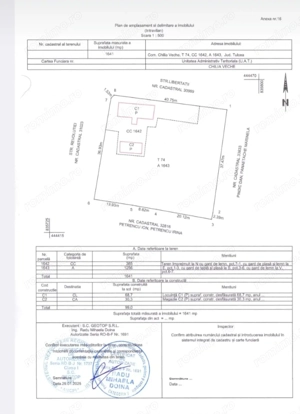 3 terenuri de vânzare chilia veche
