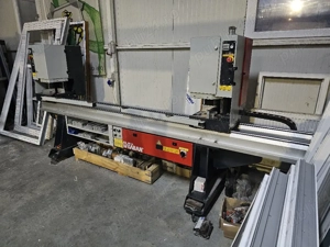 Vand masina de sudat profile pvc ,la 2 capete ,Kaban