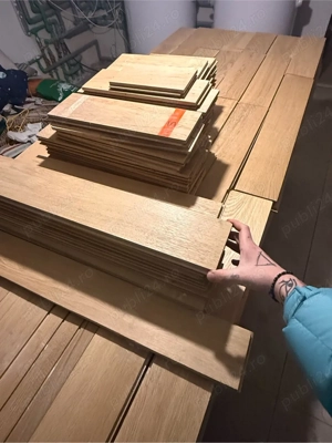 Vând parchet masiv din stejar SELECT (fără noduri), import Elveția, calitate premium.