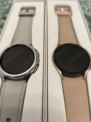 Samsung Galaxy Watch 4 Pink Gold - imagine 2