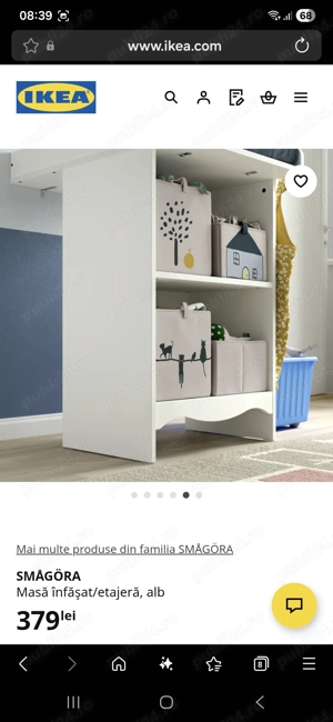 Masa infasat Smagora ikea