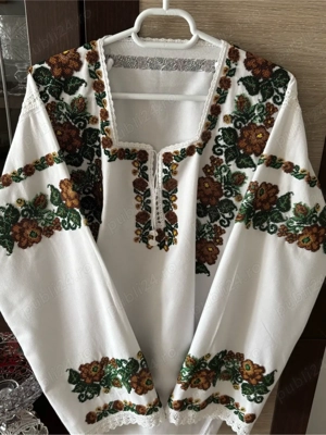 camasa cu margele cusuta  - imagine 4