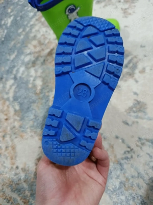 cizme ploaie baiat mărimea 26 