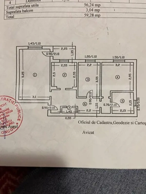 Apartament 3 camere, 60 mp, zona Nicolina - imagine 11