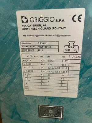 Masina de rindeluit pe 4 fete cu 5 capete - imagine 4