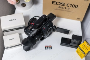 Canon C100 Mark II + Sigma 18-35mm f 1.8 - imagine 4