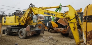 Excavator pe roti Komatsu PW 200 -7k