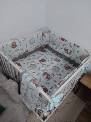 Pătuț  Țarc pentru copii Little Stars - imagine 5