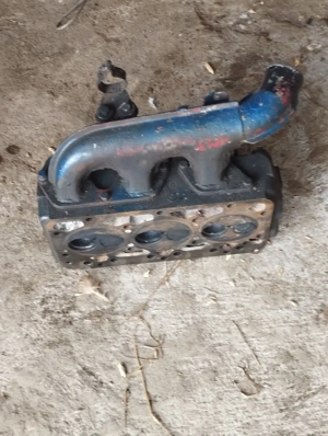 Bloc motor tractor+chiulasa fiat 445 +capota  - imagine 2