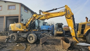 Excavator pe roți JCB JS175W an 2013 - imagine 11
