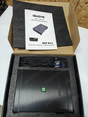 Vand amplificator auto awave dsp 6v4, by steg, nou, nemontat, garantie