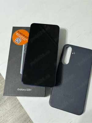 Samsung S25 Plus 256GB, Dual Sim, Navy